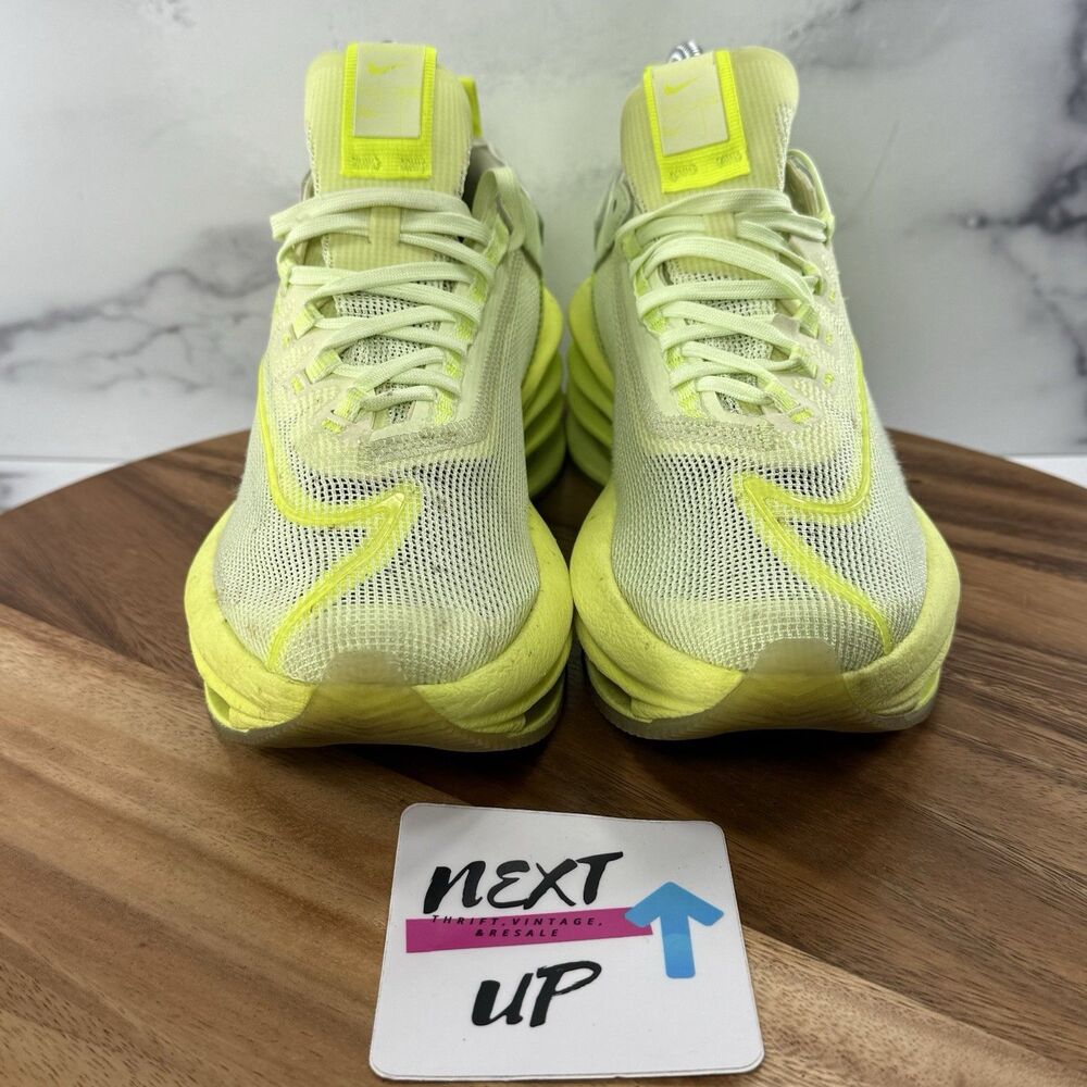 Women's Size 7-Nike Zoom Double Stacked Barely Volt Running Shoes CI0804-700 - Picture 2 of 10